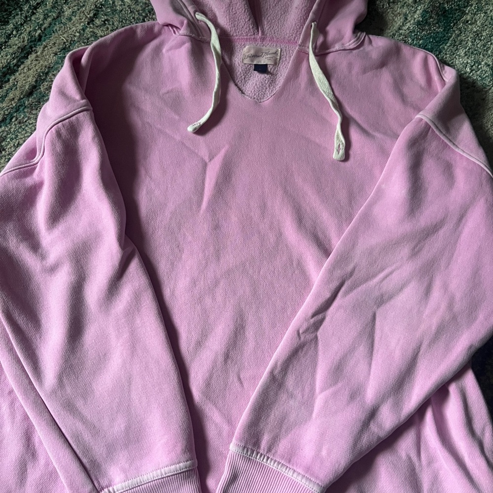 Pink Hoodie Sweater
